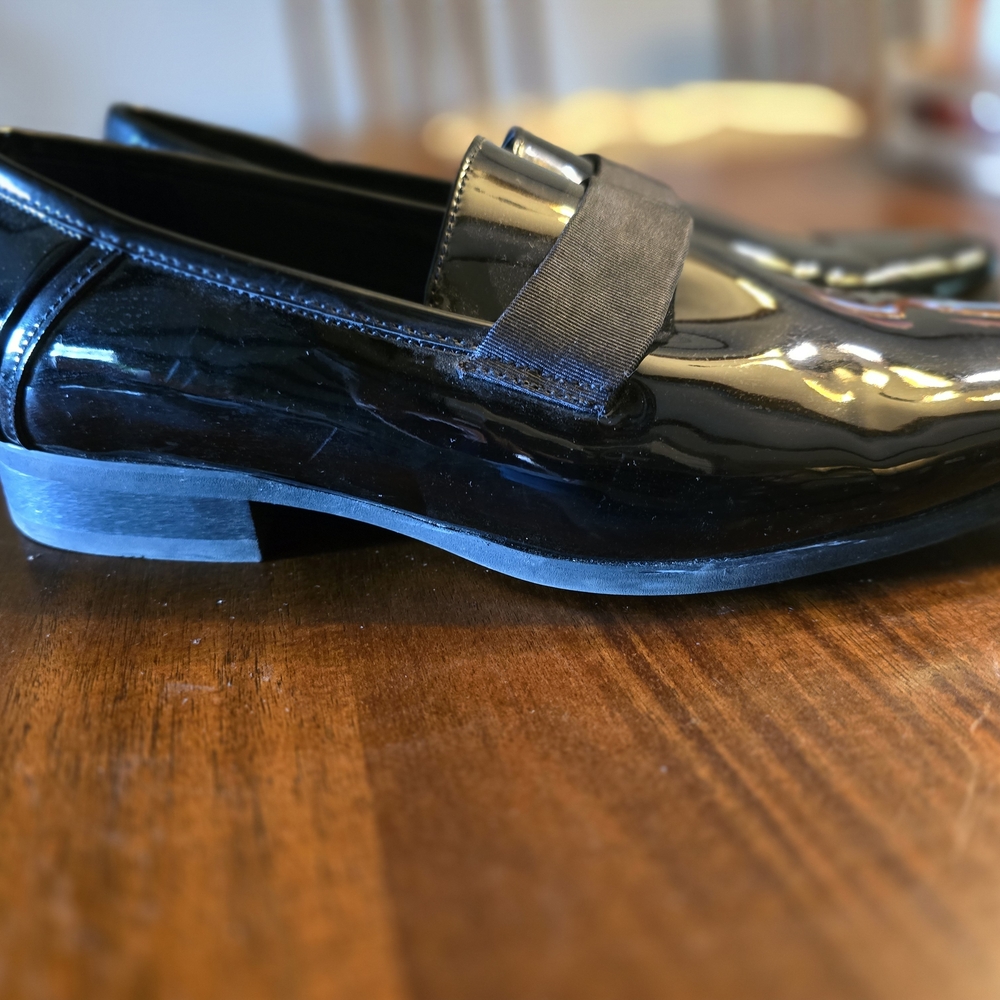 Calvin Klein Black Loafers Sleek Slip-Ons